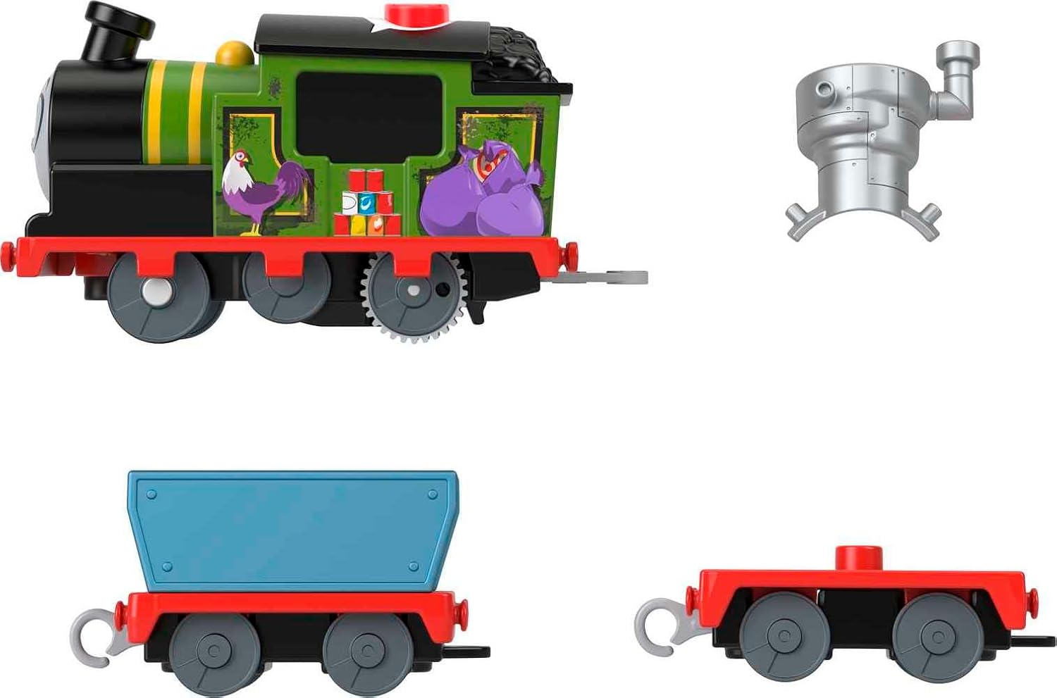 Thomas & Friends Motorized Toy Train Talking Whiff Engine with Sounds Phrases & Cargo Car for Preschool Pretend Play Kids Ages 3+ Years