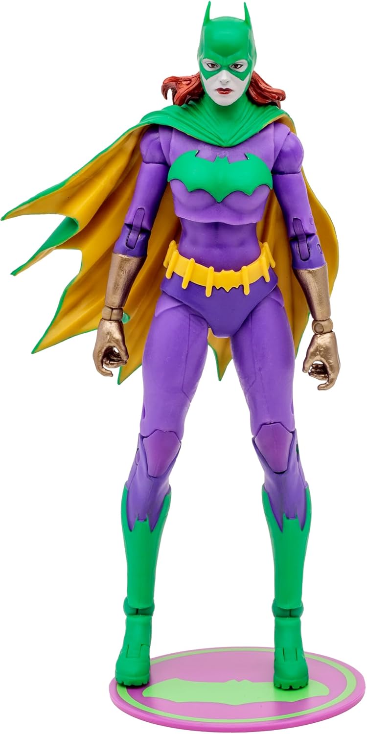 McFarlane DC Multiverse Action Figure Batgirl Jokerized (Three Jokers) (Gold Label) 18 cm
