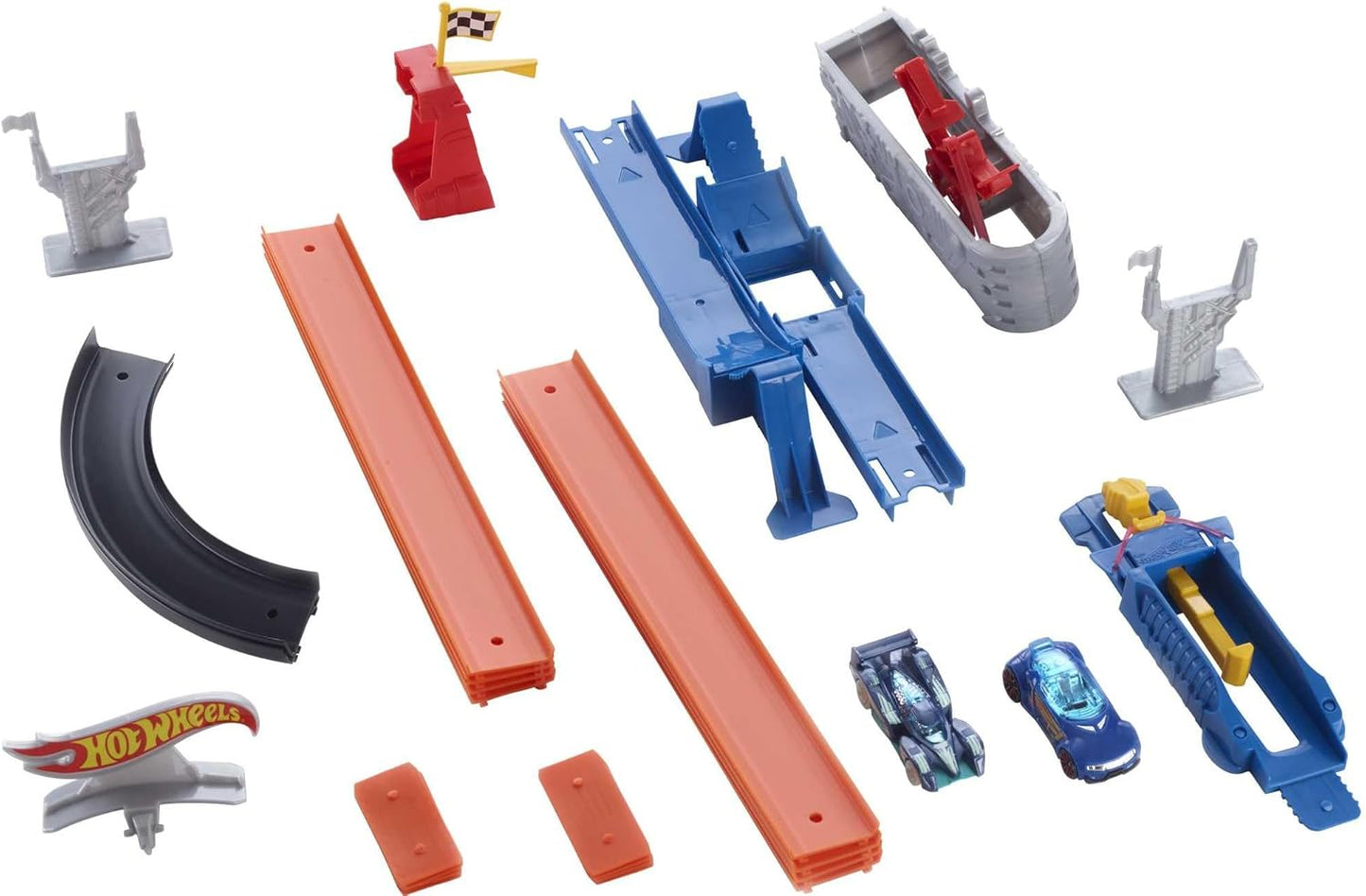Hot Wheels Race Rally Fast & Fun Track Set (Styles May Vary) - Fashions for Home