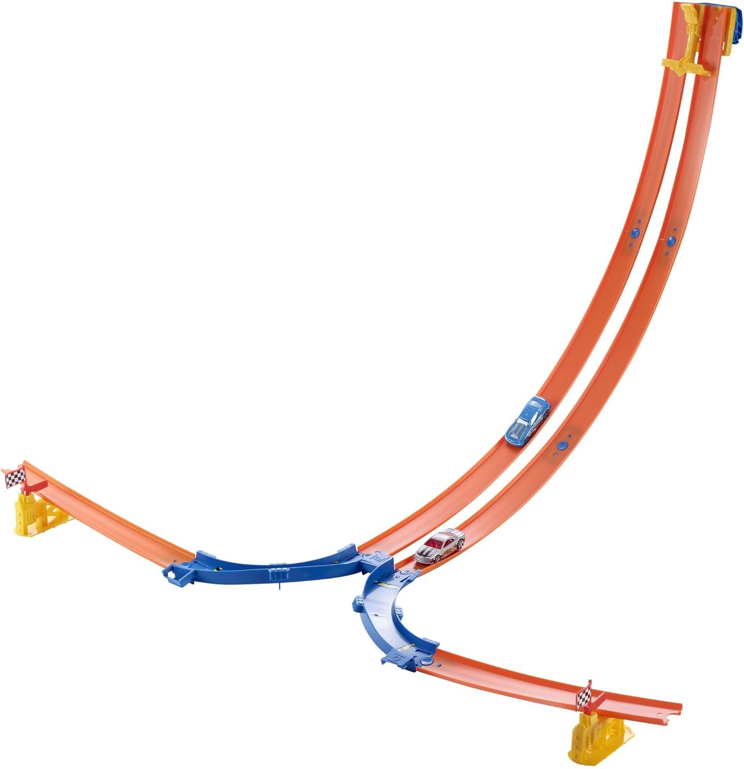Hot Wheels Race Rally Fast & Fun Track Set (Styles May Vary) - Fashions for Home