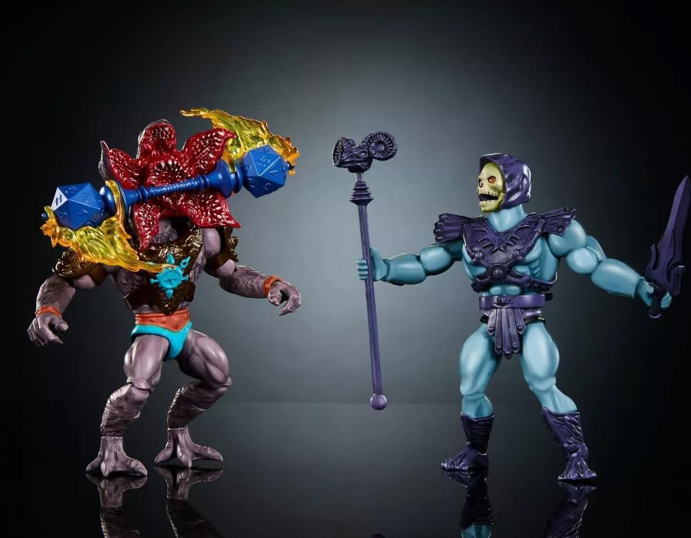 Masters of the Universe X Stranger Things Skeletor and Demogorgon Action Figure Set - 2 Pack - Fashions for Home
