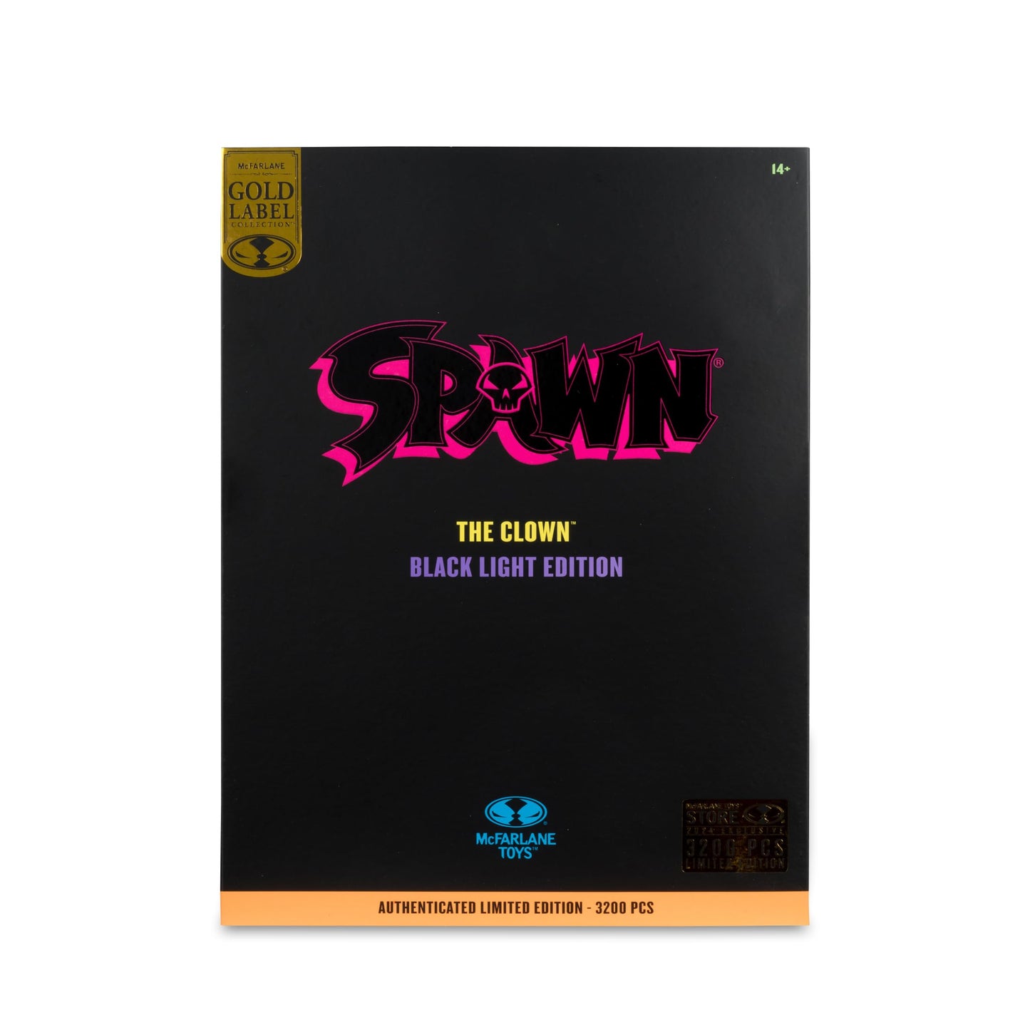 Spawn The Clown Black Light Edition 7in Fashions for Home