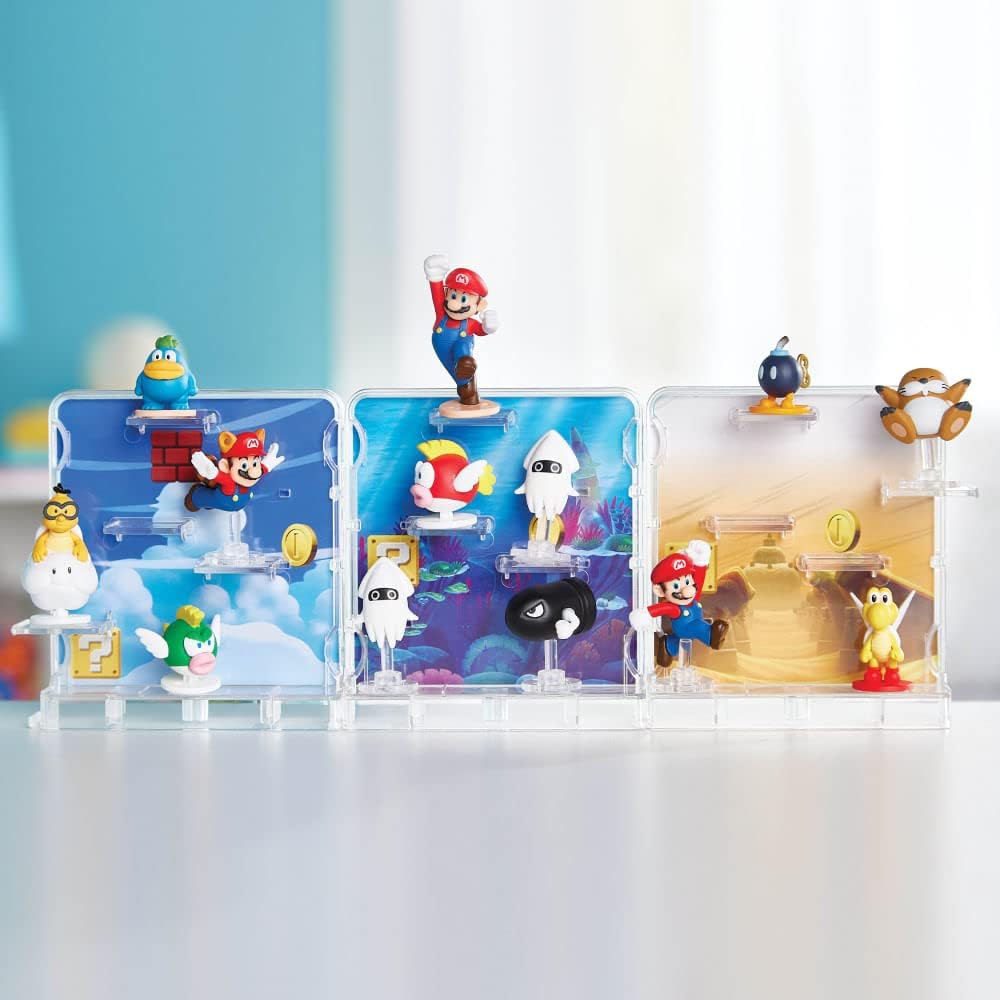 Epoch Super Mario Balancing Game Plus Underwater Stage Set Fashions for Home
