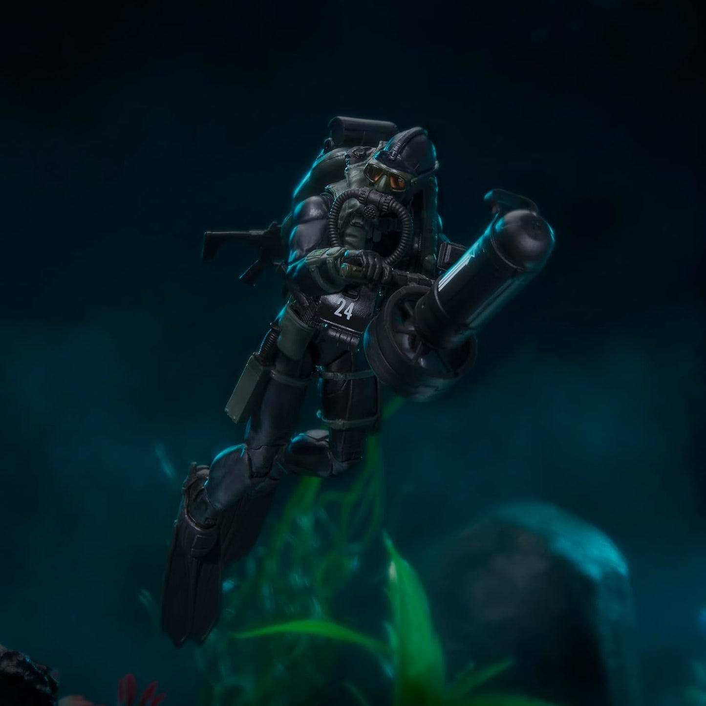 G.I. Joe Classified Series 60th Anniversary Action Sailor - Recon Diver, Collectible 6-Inch Action Figure with 17 Accessories