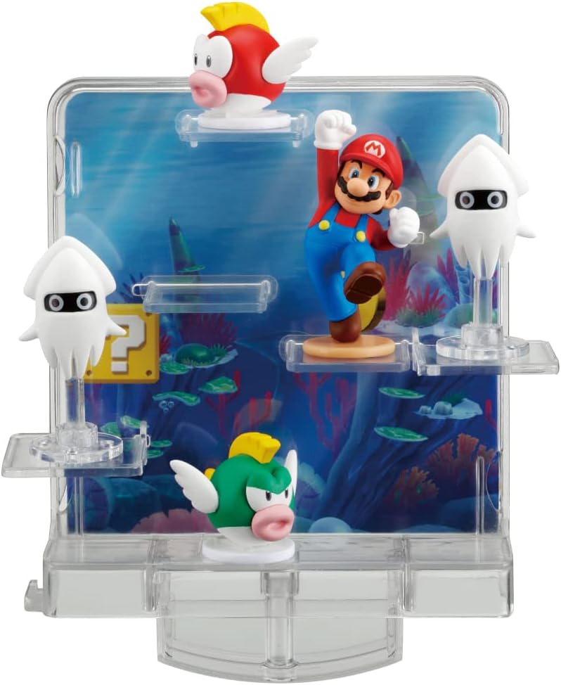 Epoch Super Mario Balancing Game Plus Underwater Stage Set Fashions for Home