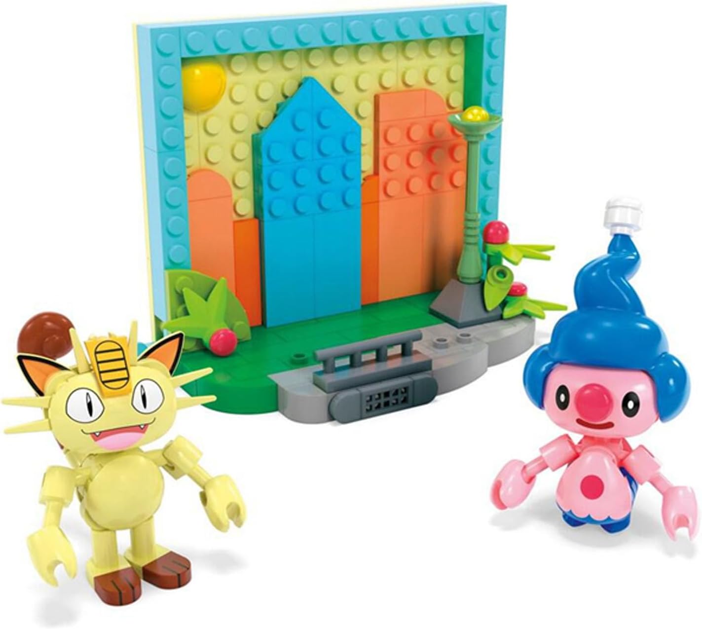 Mega Pokemon Build Them Country Scene. (Town Scene)