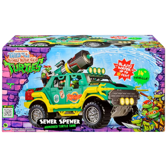 TEENAGE MUTANT NINJA Turtle Turtle Tank Sewer Spewer by Playmates Toys Fashions for Home