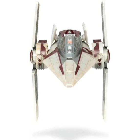 STAR WARS Micro Galaxy Squadron V-Wing Starfighter 3-Inch Light Armor Class Vehicle with Two 1-Inch Micro Figure Accessories Fashions for Home