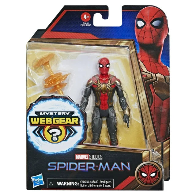 Marvel Spider-Man Mystery Web Gear Iron Spider Integrated Suit