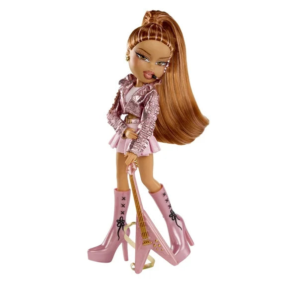 Bratz Pop Starz Yasmin Fashion Doll with Accessories and Charm Fashions for Home