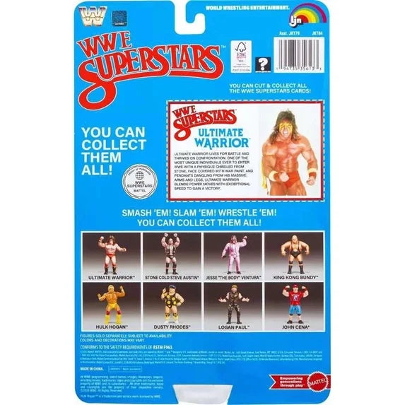 WWE Wrestling Wrestling Superstars Ultimate Warrior Action Figure Fashions for Home