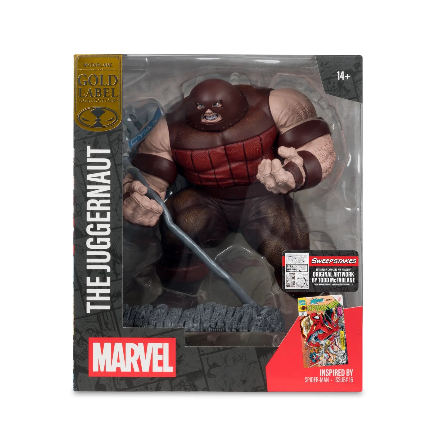 Marvel 1:10th - Action Figure - Juggernaut - McFarlane Toys Fashions for Home