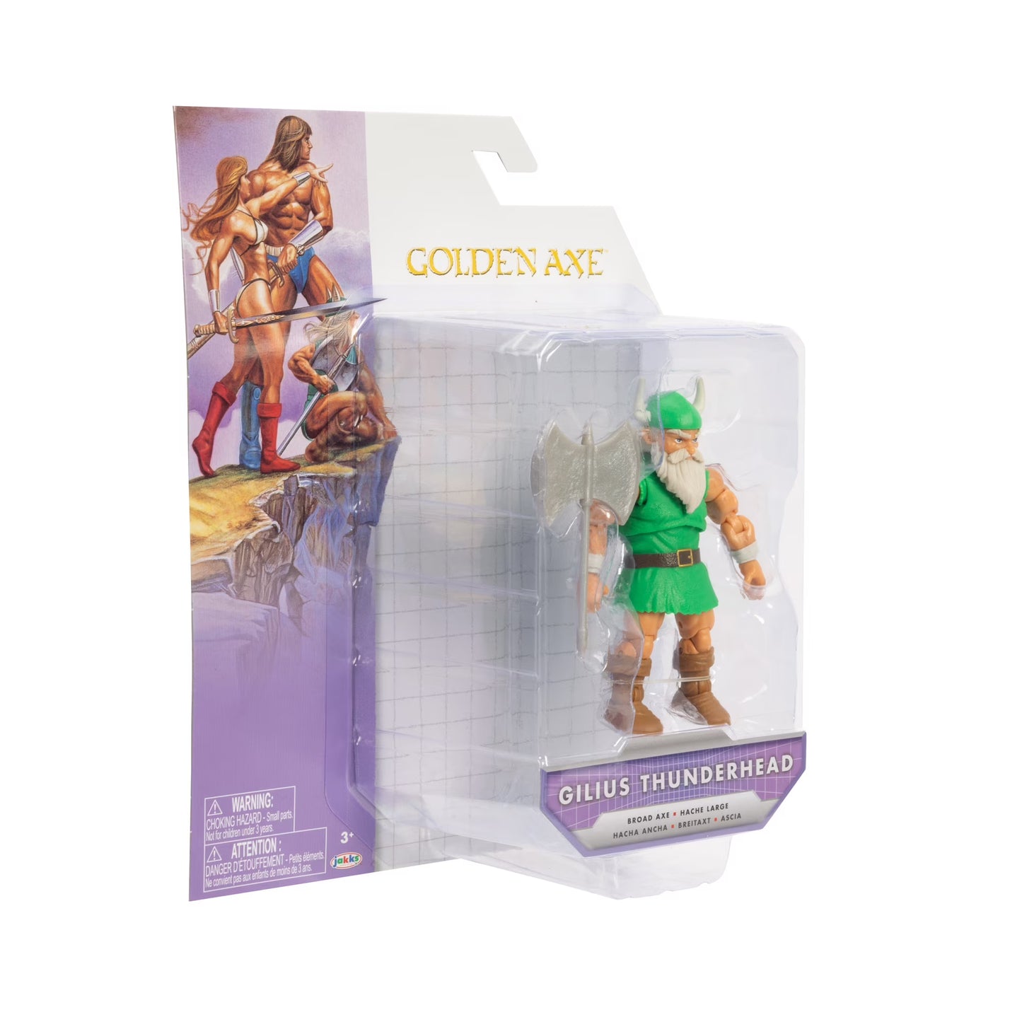 Sega 4 inch Golden Axe Gilius Thunderhead Action Figure Fashions for Home