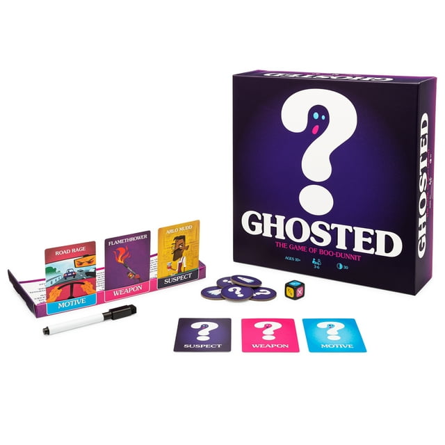 big g creative ghosted social deduction game 3 6 players ages 10 30 minute gameplay