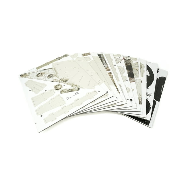 4D Cityscape Star Wars - Millennium Falcon Paper Model Kit: 216 Pcs Fashions for Home