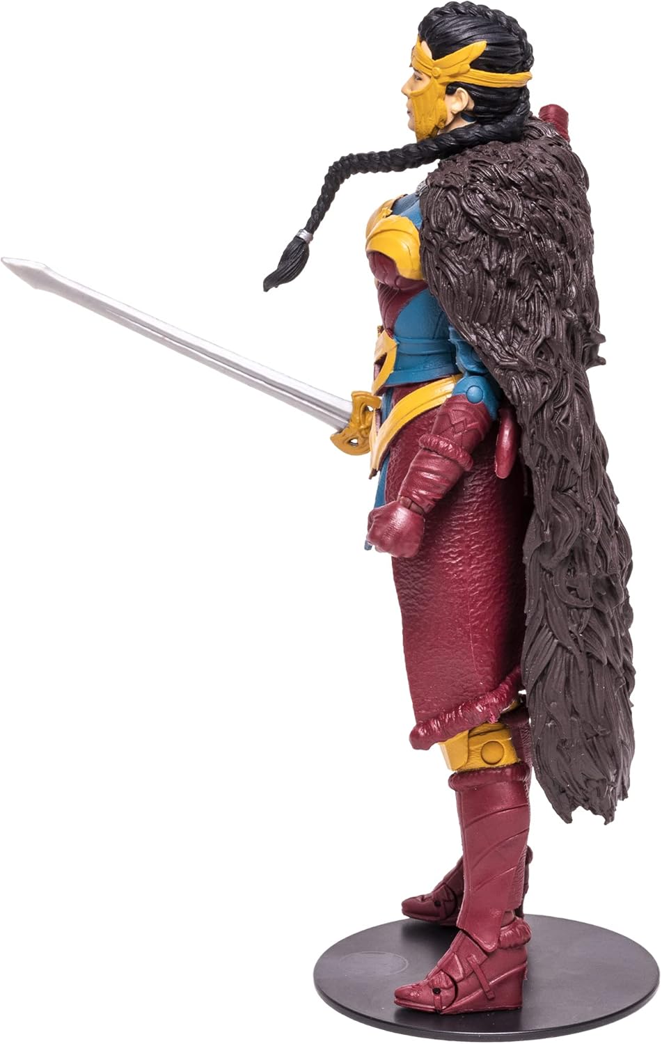 McFarlane Toys DC Multiverse Wonder Woman Endless Winter 7" Action Figure with Build-A Frost King Piece and Accessories