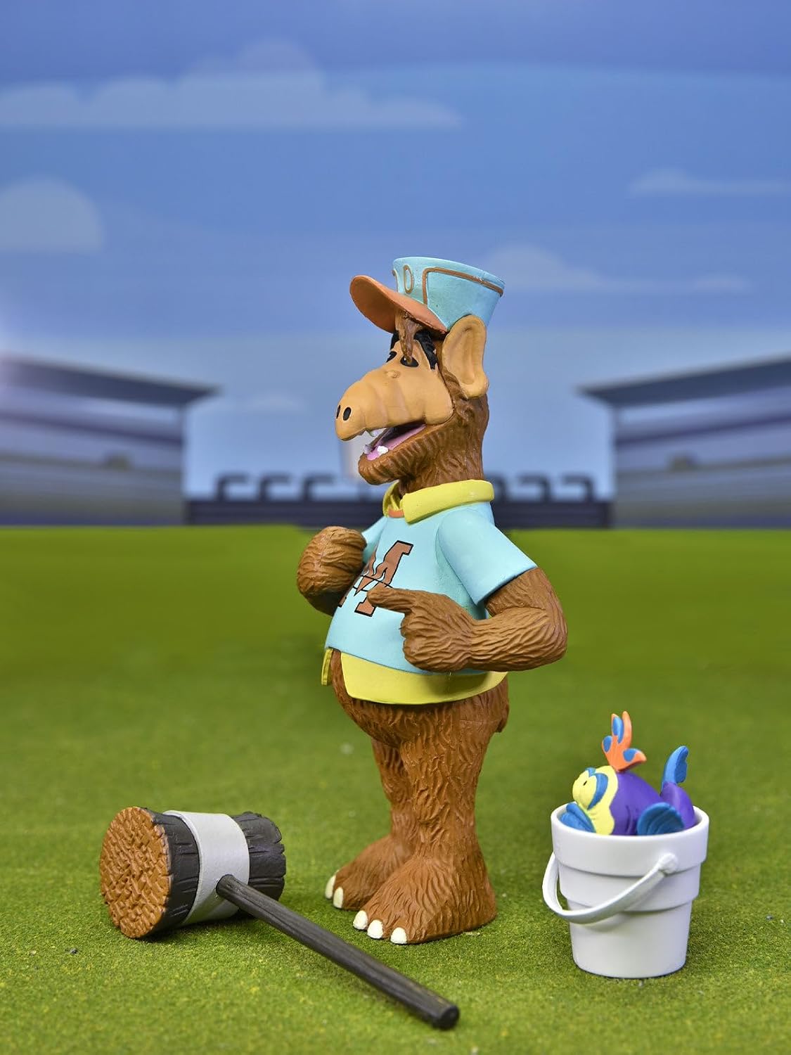 NECA Alf 6" Toony Classic Figure - Alf Baseball