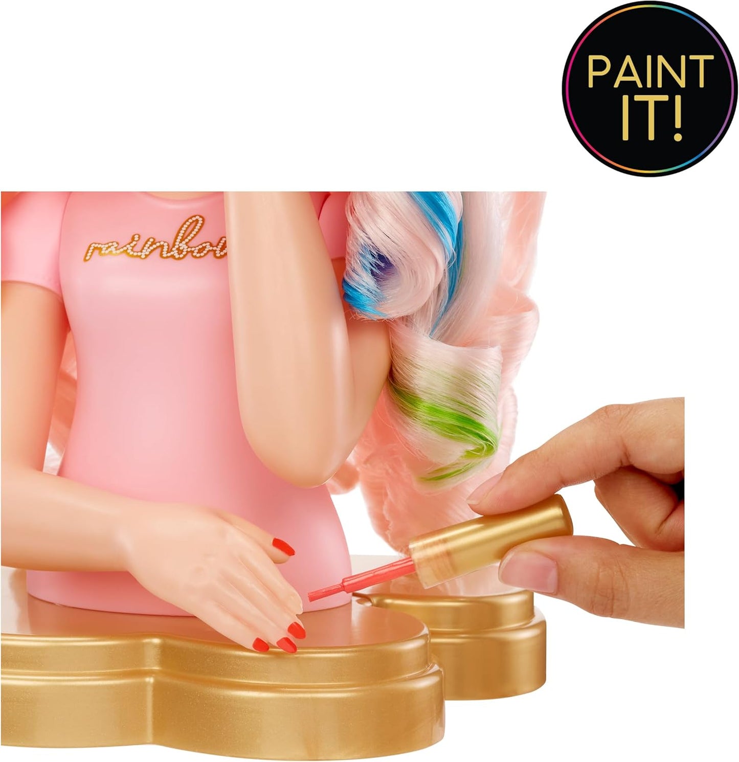 Rainbow High Bella 13” Styling Head 4 in 1 Playset Fashions for Home