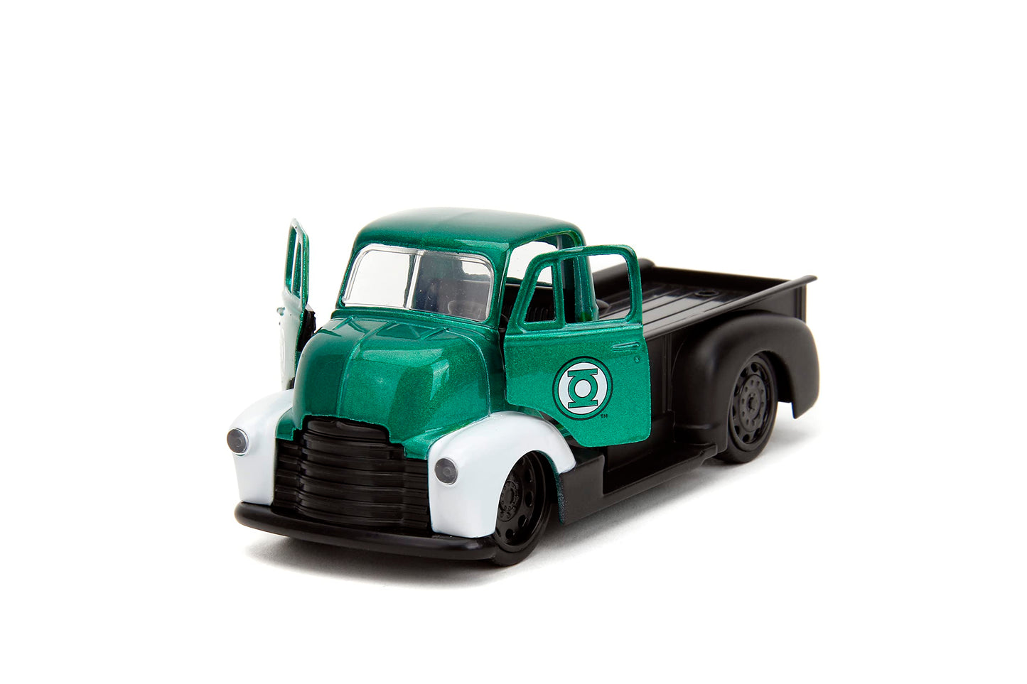 Jada DC Comics 1:32 1952 Chevrolet COE Pickup Die-Cast Car & 1.65" Green Lantern Figure Fashions for Home