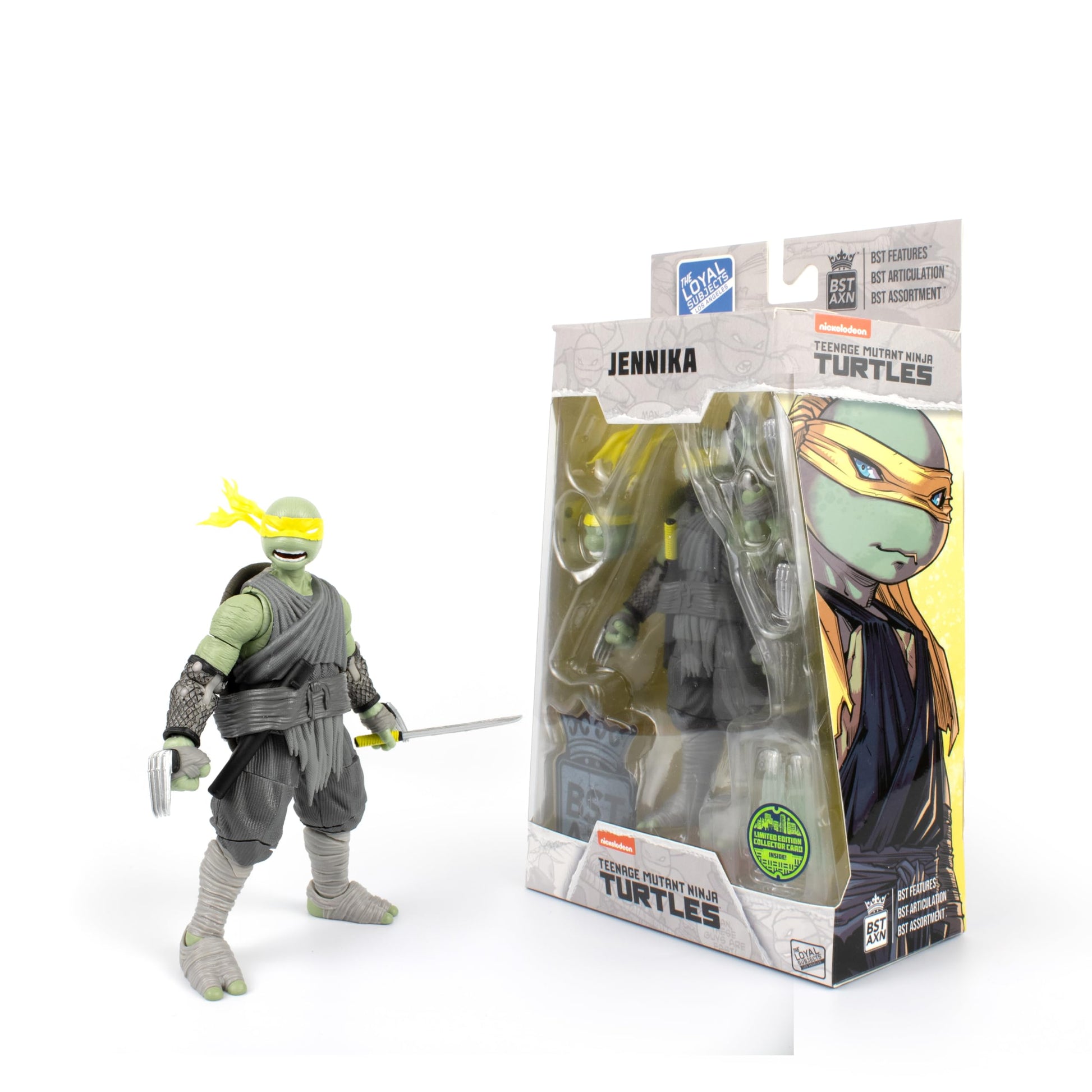 Teenage Mutant Ninja Turtles BST AXN IDW Inspired Jennika 5-inch Fashions for Home