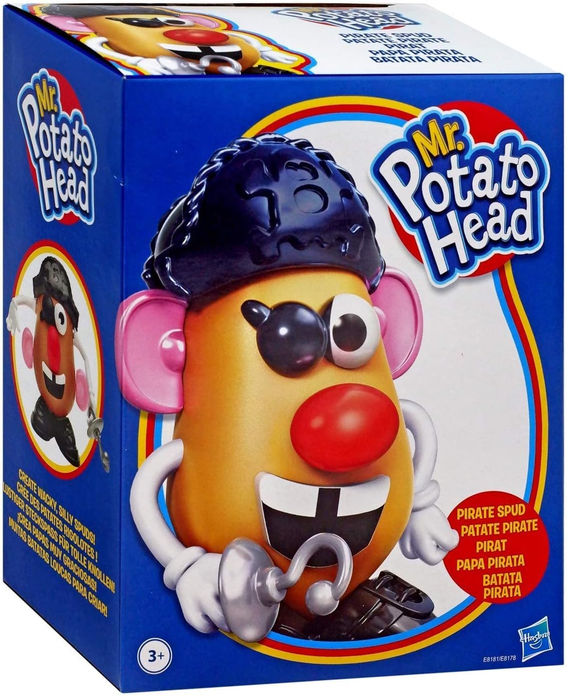Mr Potato Head Silly Spuds Pirate - 11 Pieces - Fashions for Home