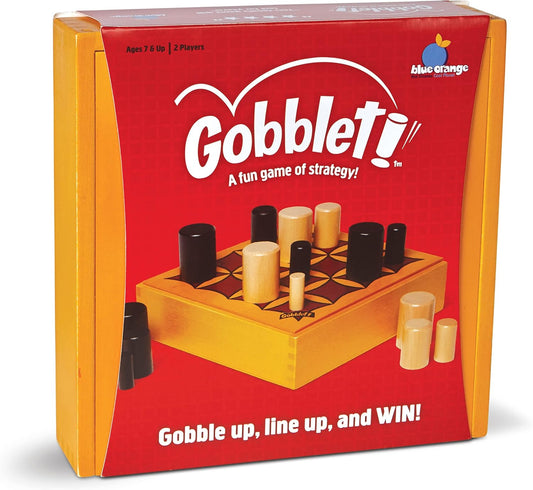 Gobblet! Abstract Strategy Board Game - Award Winning Kids or Adults Original All Wooden Board Game Fashions for Home