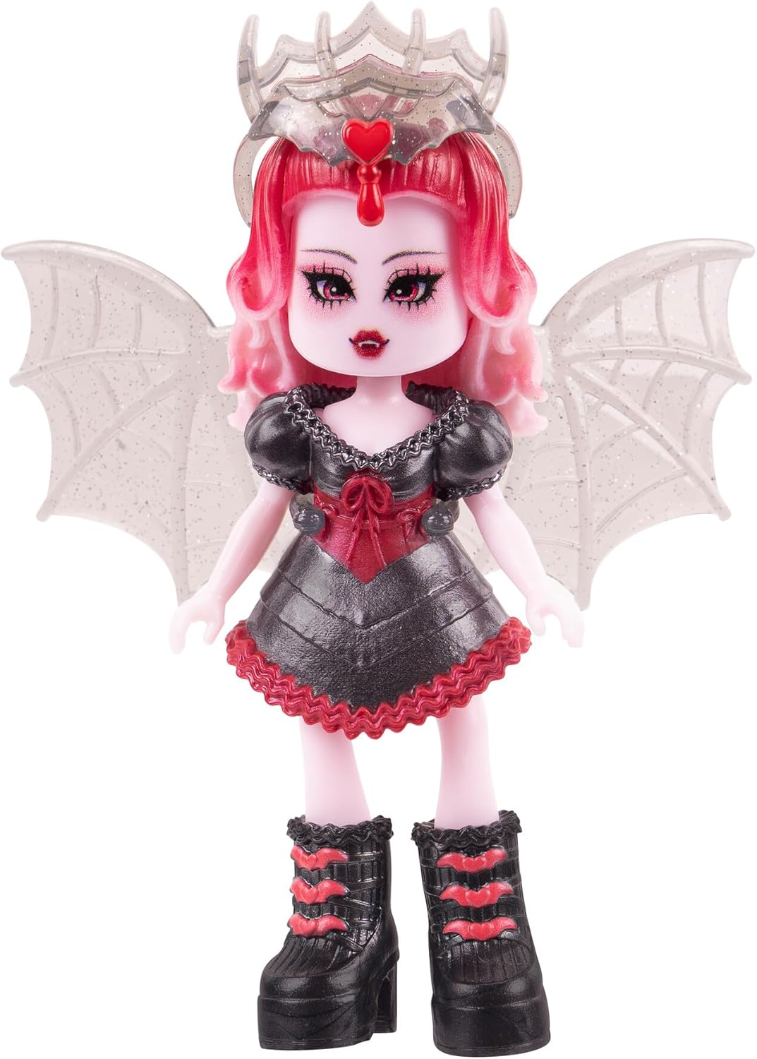 Royale High 3” Dark Fairy Fashion Doll - 1 Figure with 9 Fashion Accessories - Virtual Item Code Included - Series 1 Fashions for Home