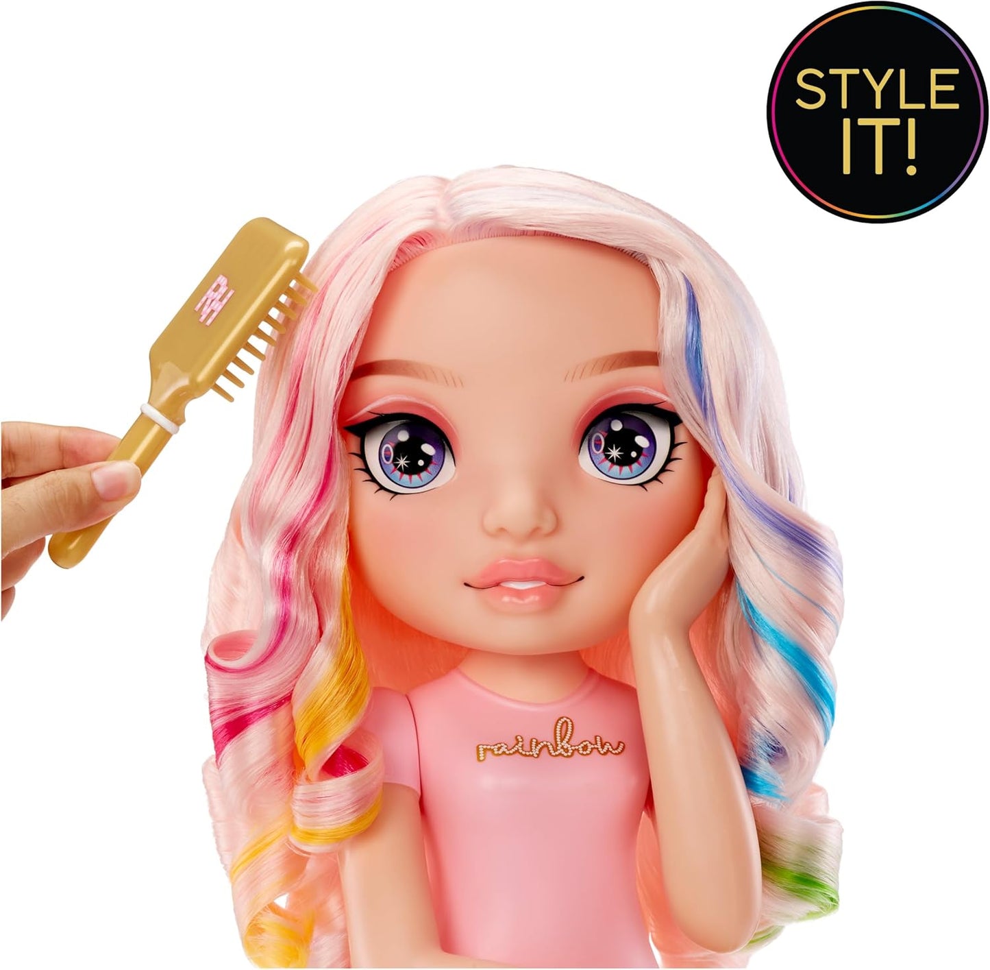 Rainbow High Bella 13” Styling Head 4 in 1 Playset Fashions for Home