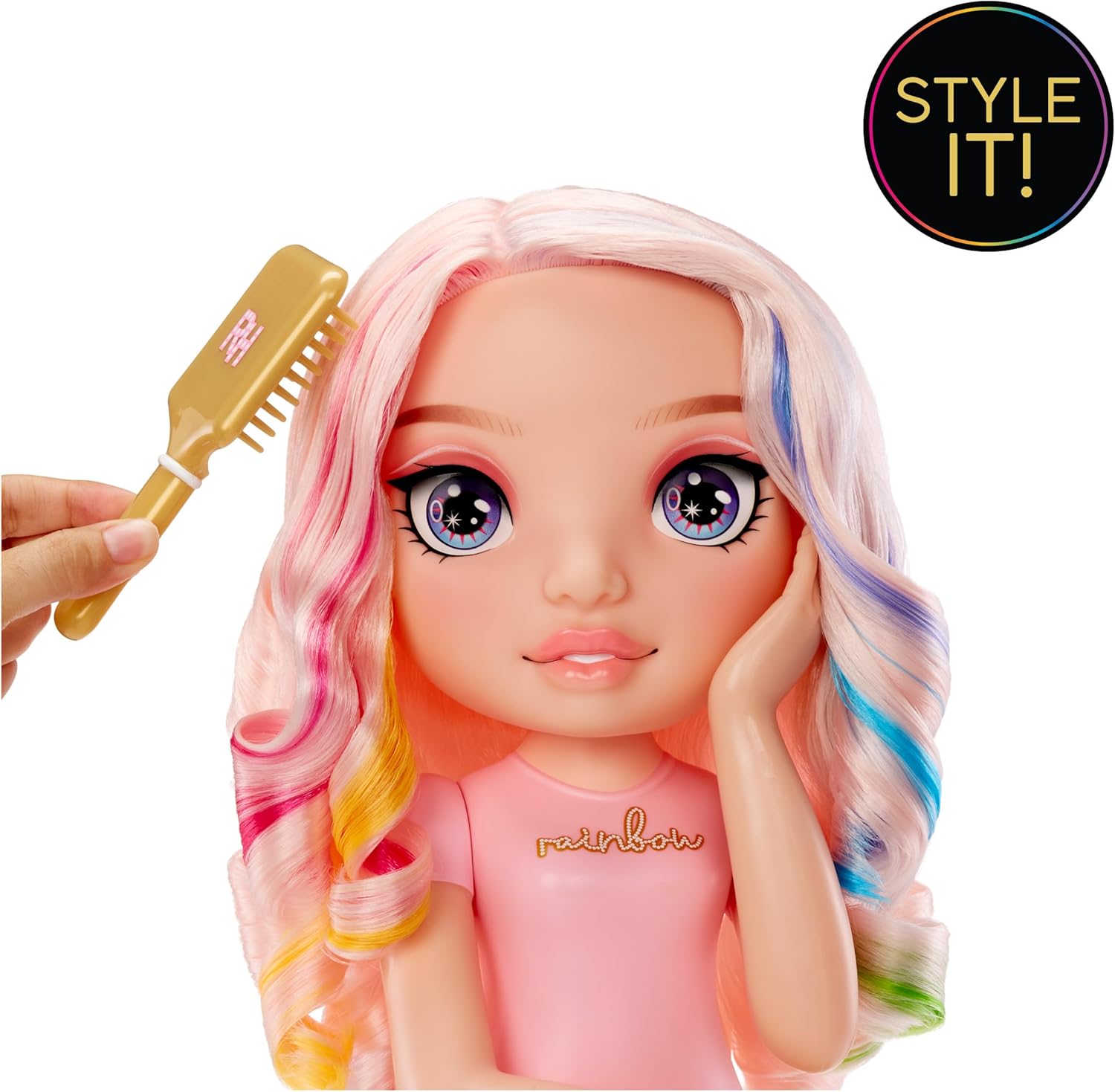 Rainbow High Bella 13” Styling Head 4 in 1 Playset Fashions for Home
