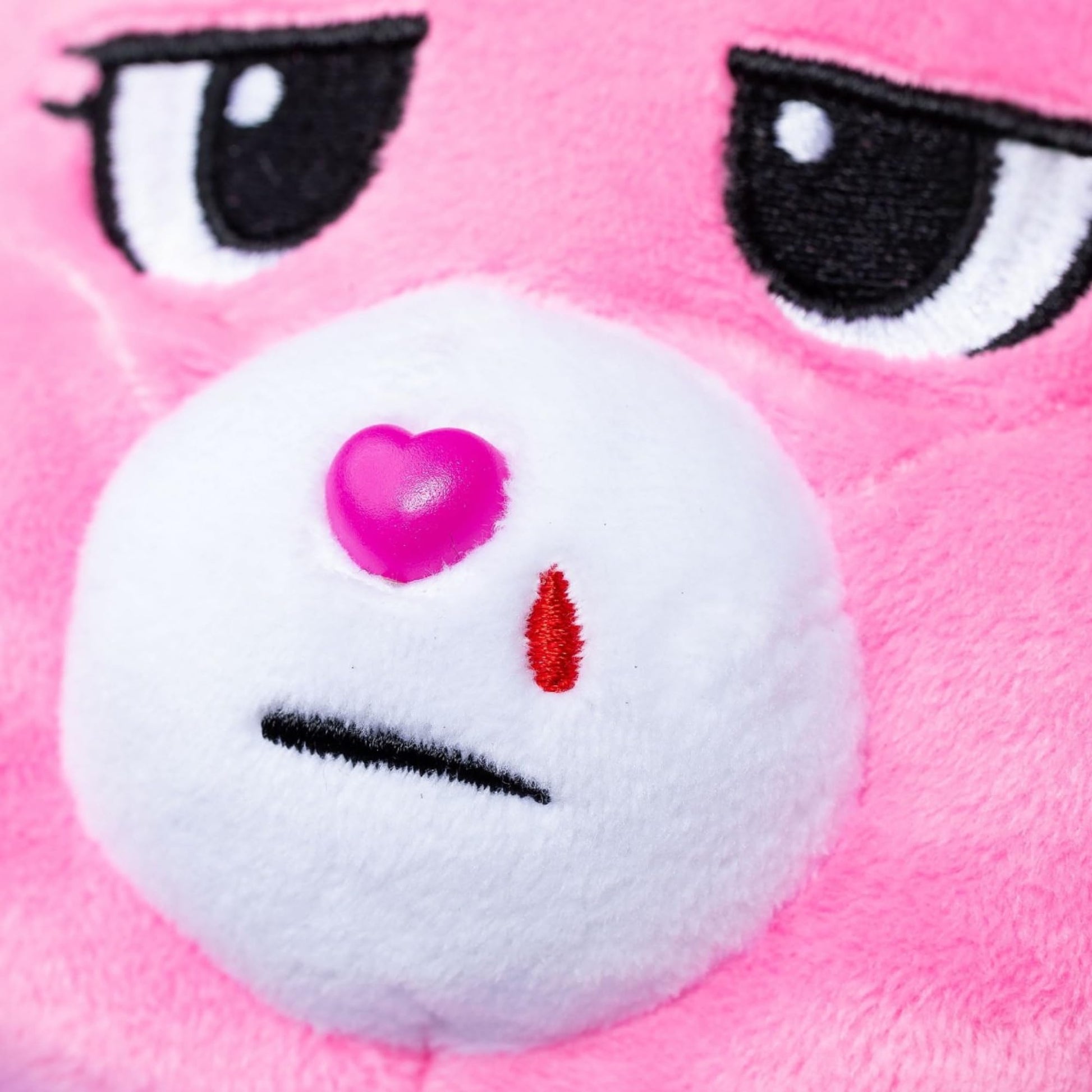 Basic Fun Care Bears x Stranger Things Cheer Bear as Eleven Plush, Limited Edition Collectible Fashions for Home