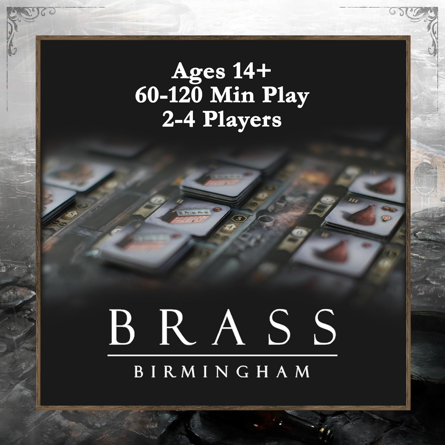 Brass: Birmingham - an Economic Strategy Game for 2-4 Players | #1 Board Game on Board Game Geek | Ages 14+ | Plays in 60-120 Minutes