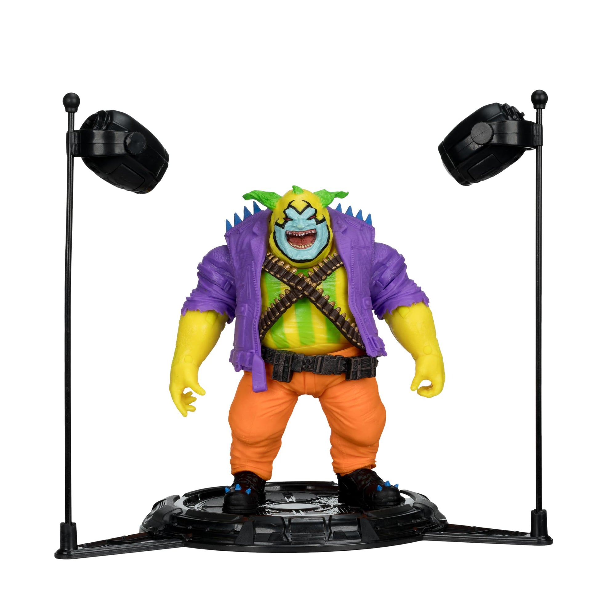 Spawn The Clown Black Light Edition 7in Action Figure Gold Label McFarlane Toys