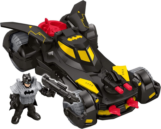 DC Super Friends Imaginext Batmobile Figure Set [Black] Fashions for Home