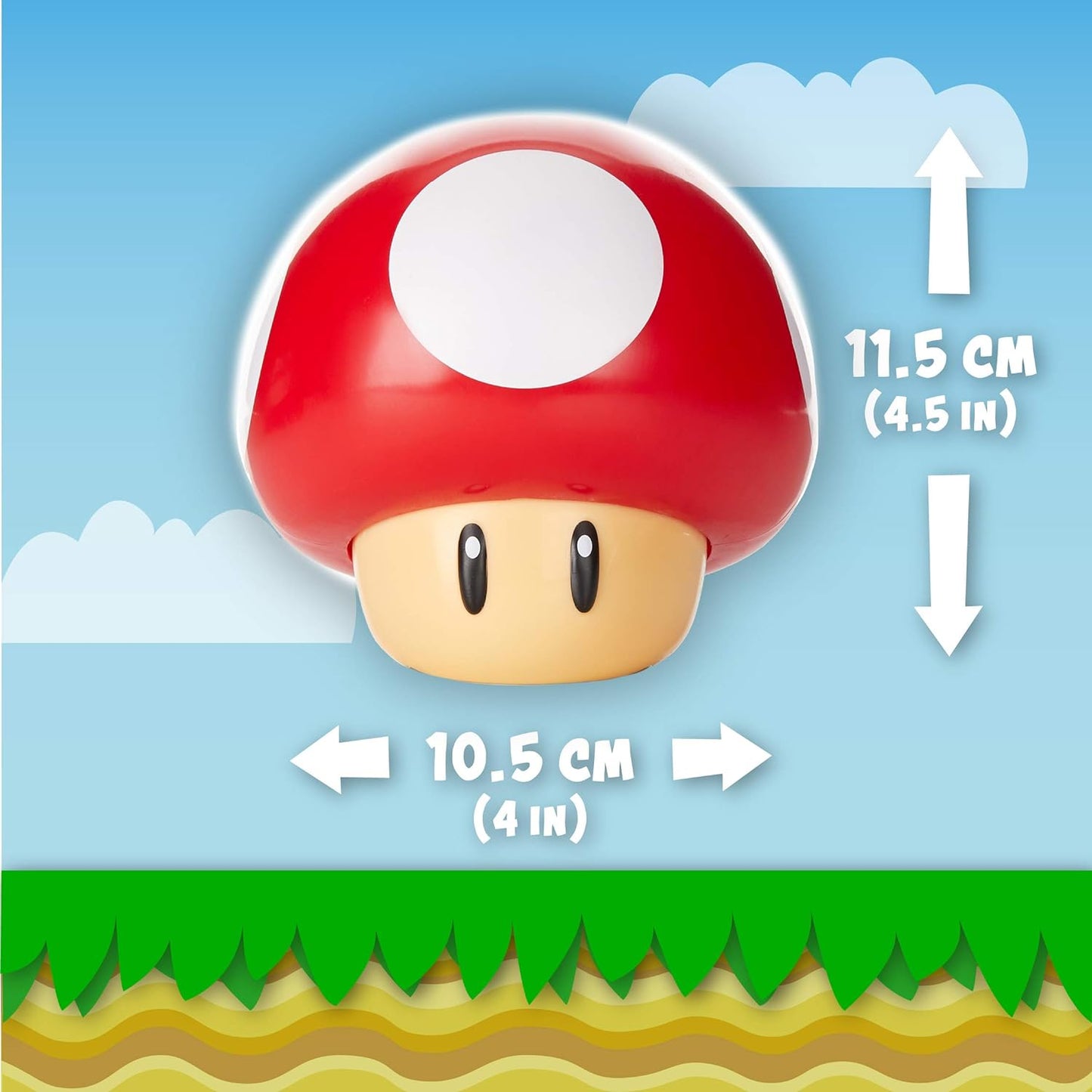Nintendo Super Mario Mushroom LED Nightlight - Fashions for Home