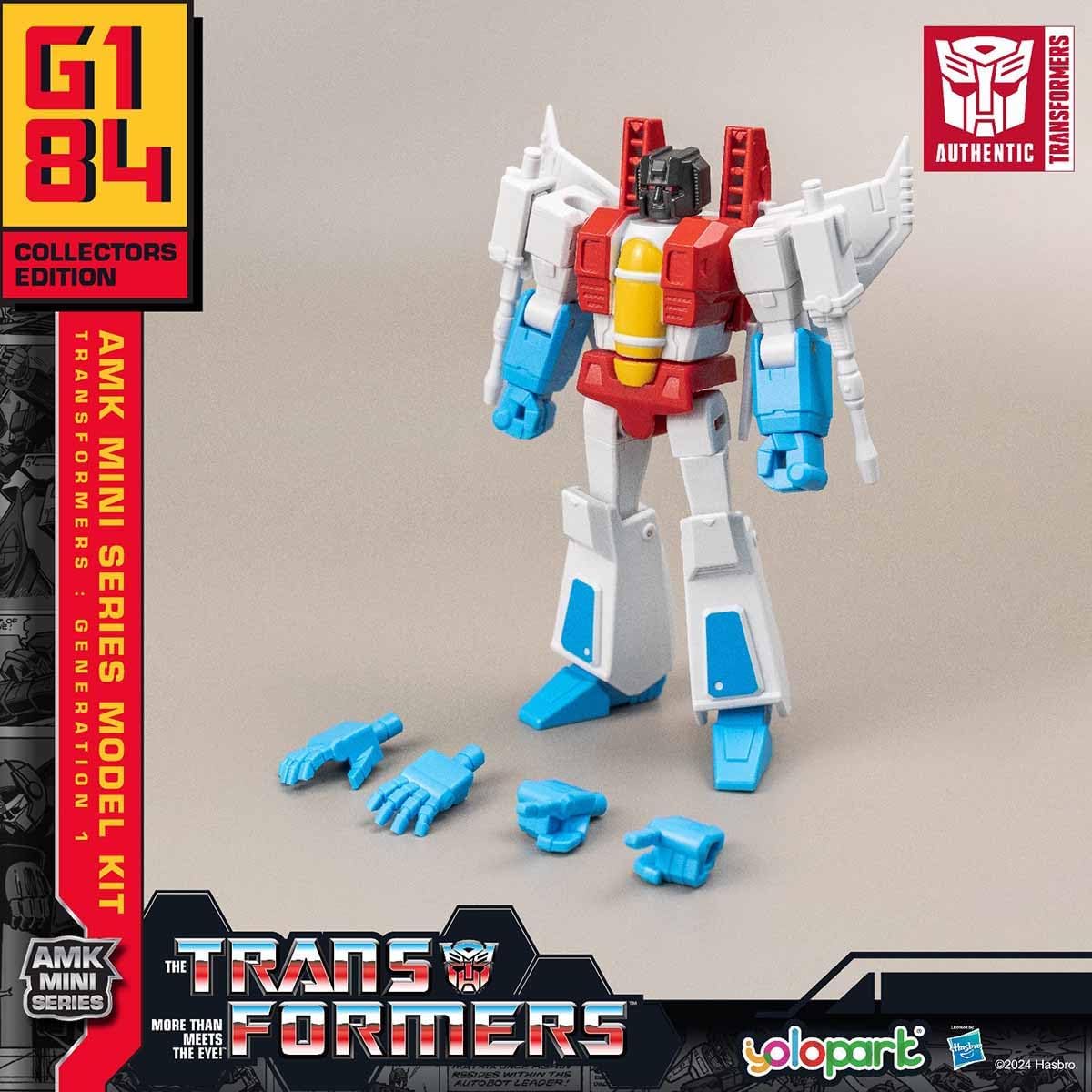 YOLOPARK Transformers amk mini Series Starscream Model Kits Fashions for Home
