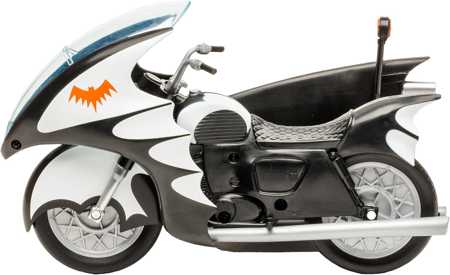 DC Retro Batman 66 Batcycle with Sidecar Vehicle Accessory Fashions for Home