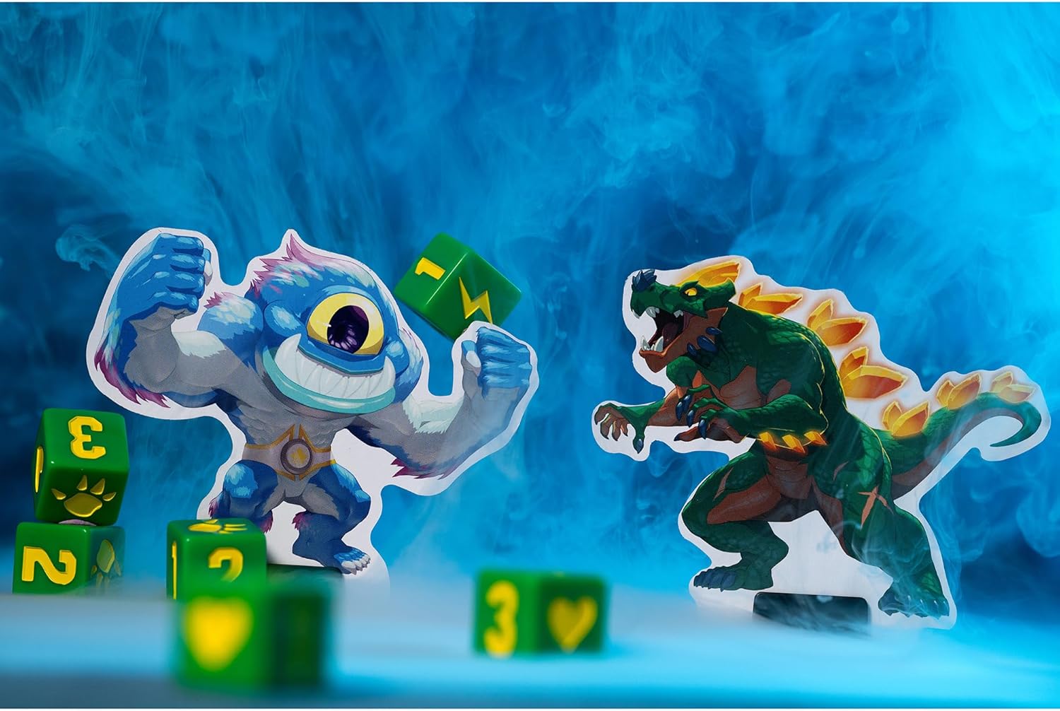 IELLO: King of Tokyo: Origins - Family-Friendly Dice & Strategy Board Game, Battling Monsters-Robots-Aliens, 4 New Monsters, Ages 8+, 2-4 Players