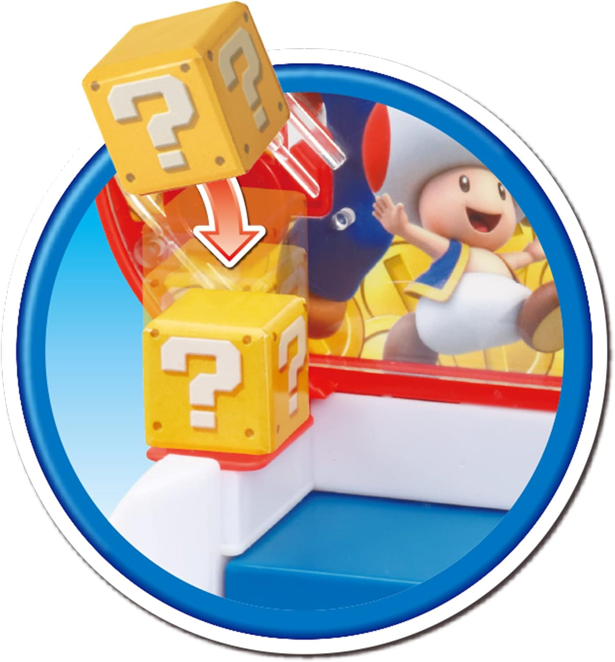 EPOCH Games - Super Mario Lucky Coin Game Tabletop Game - Kids Family Board