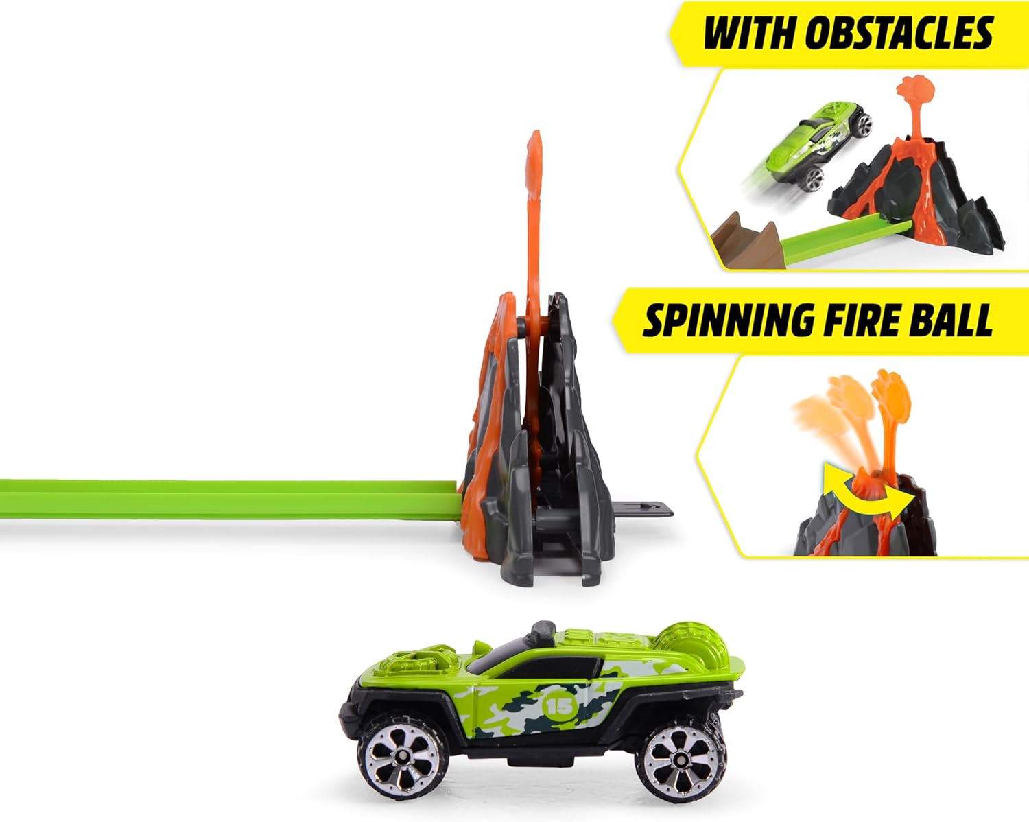 Dickie Toys Volcano Launcher Track Set