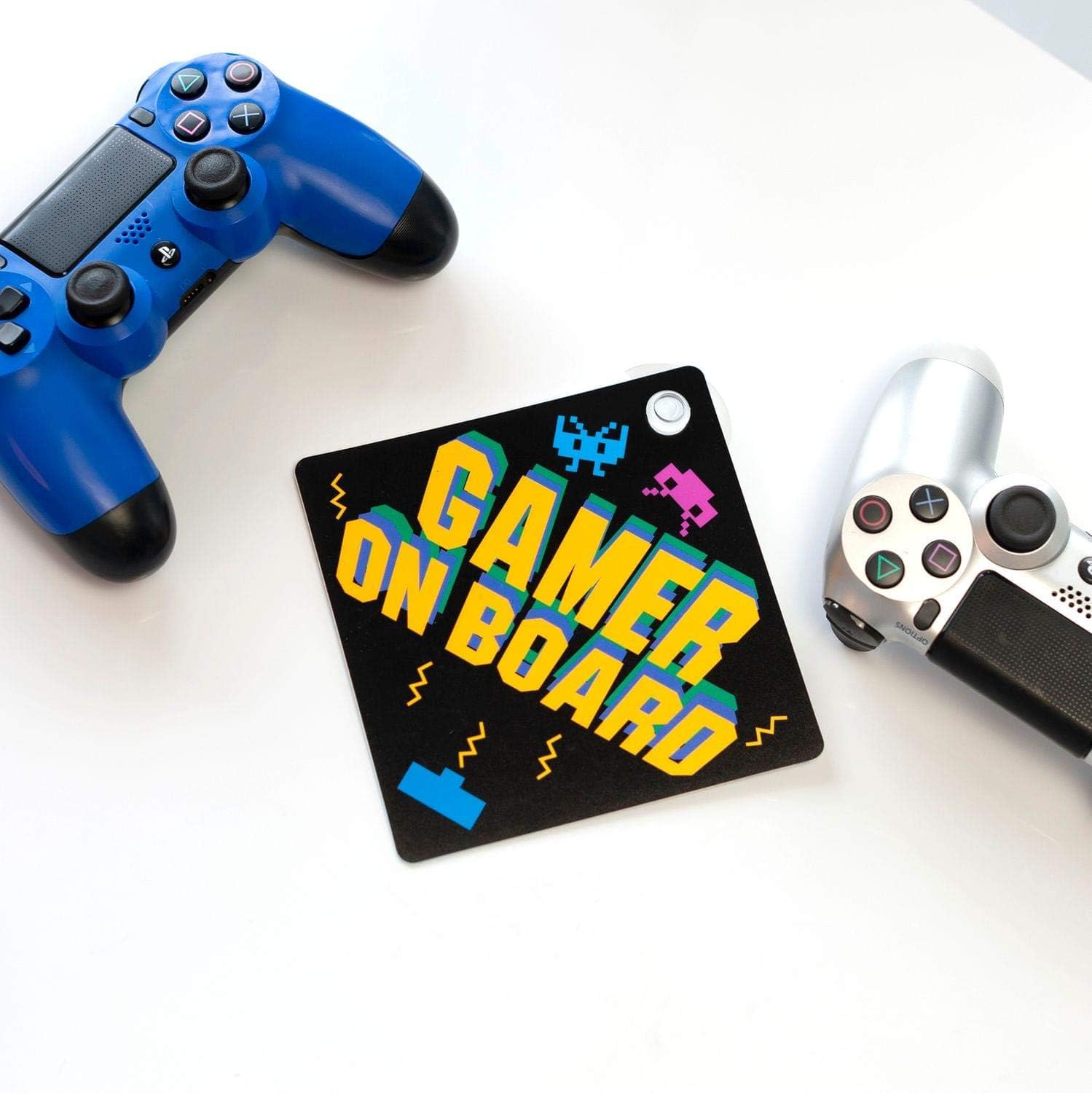 Toynk Car Window Sign | Gamer on Board Car Wind Sign | Xbox Gamers | Official Decorative Collectible | Car Accessories for Man