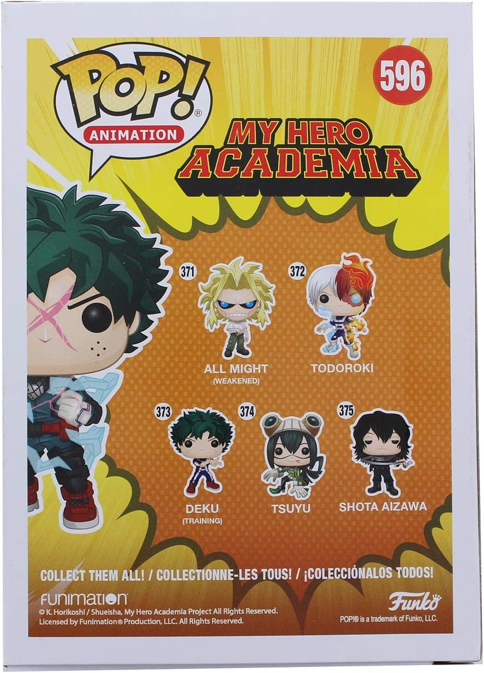 Funko Pop! My Hero Academia Deku Full Cowl GitD Pop! Vinyl - EE Excl. - Fashions for Home