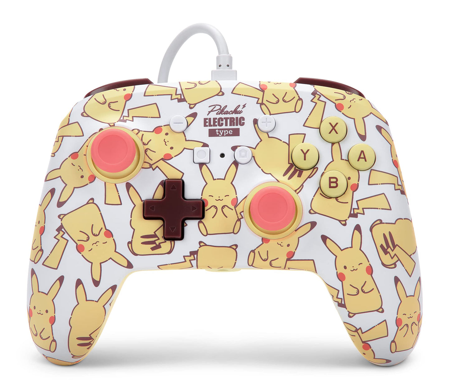 PowerA Enhanced Wired Controller for Nintendo Switch - Woo-hoo! Mario, Gamepad, game controller, wired controller, officially licensed