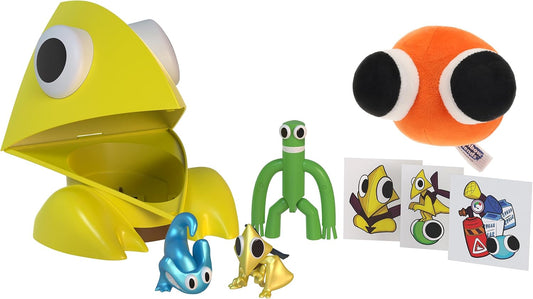 RAINBOW FRIENDS – Collector Bundle – Yellow (Piggy Bank Case w/ 8 Items, Series 1) - Fashions for Home