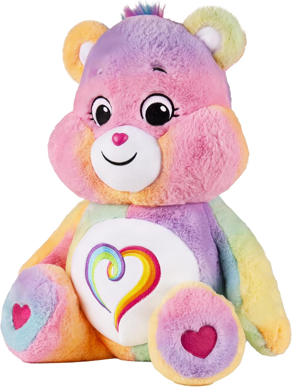 Care Bears 24" Jumbo Plush Togetherness Bear, Collectable Giant Teddy, Cuddly Soft Toy for Kids 4+