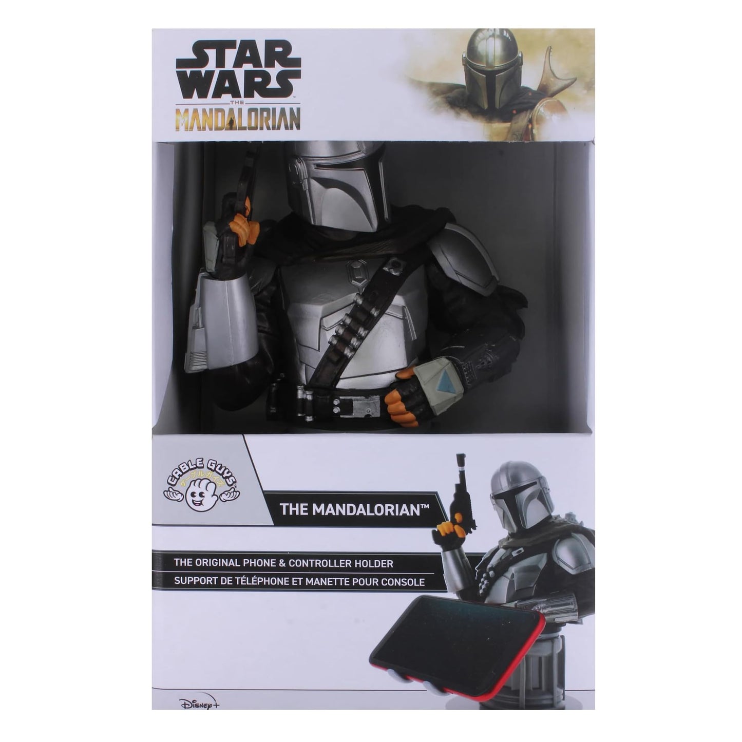 Exquisite Gaming Star Wars Mandalorian Cable Guys Phone Stand and Gaming Controller Holder Fashions for Home