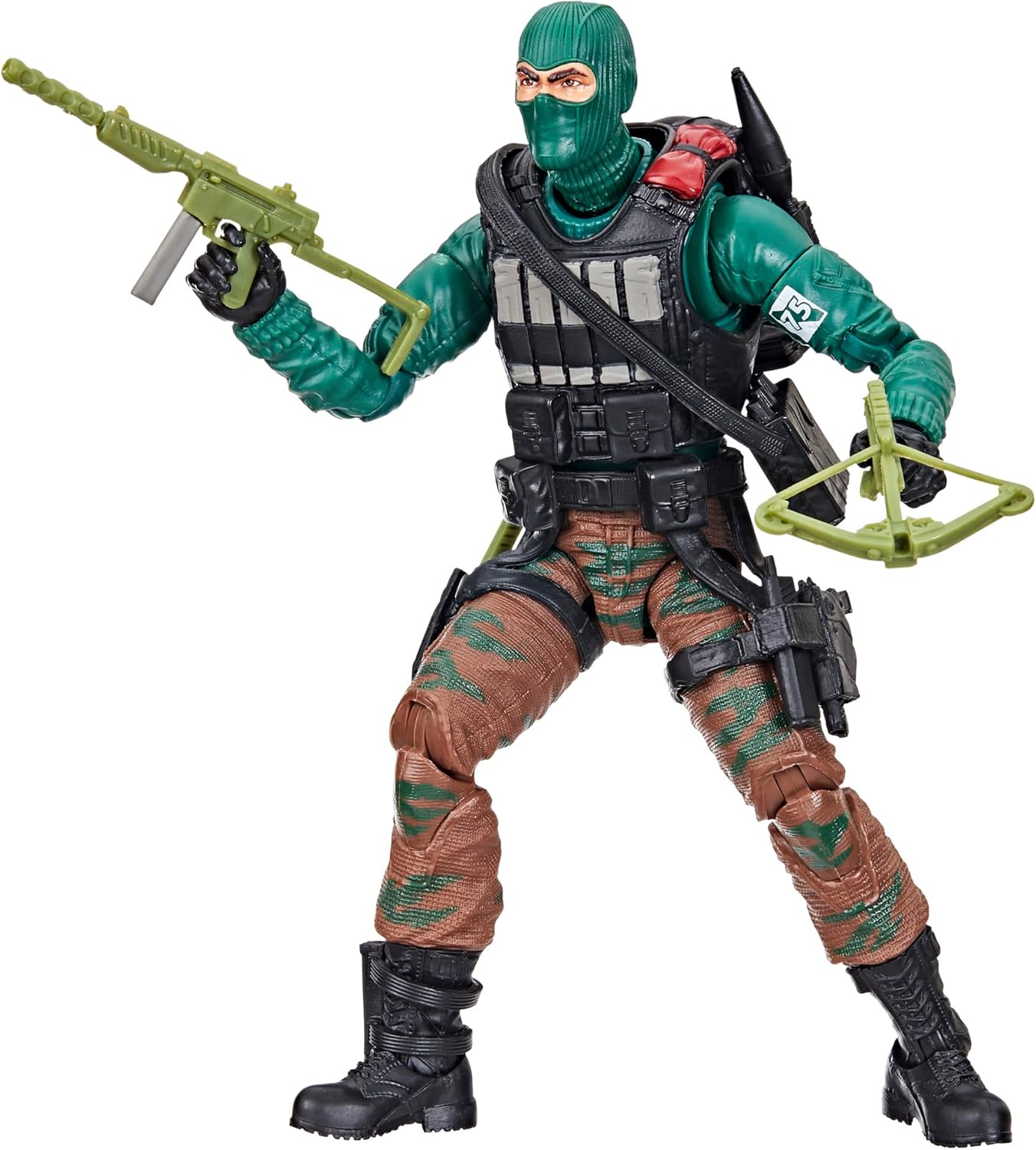 G.I. Joe Classified Series Retro Cardback Beach Head, Collectible 6-Inch Action Figure with 10 Accessories