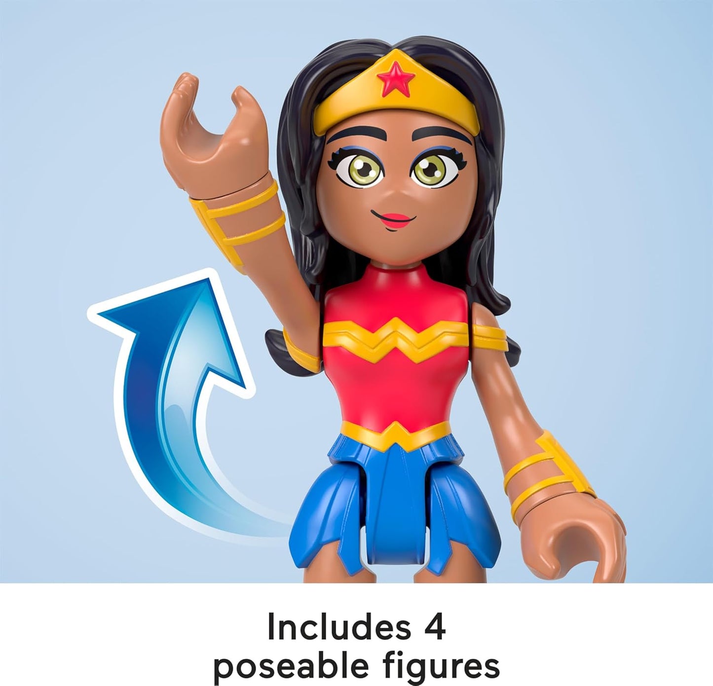 Imaginext DC Super Friends Rivals pack 8-Piece Figures & Accessories Set Fashions for Home