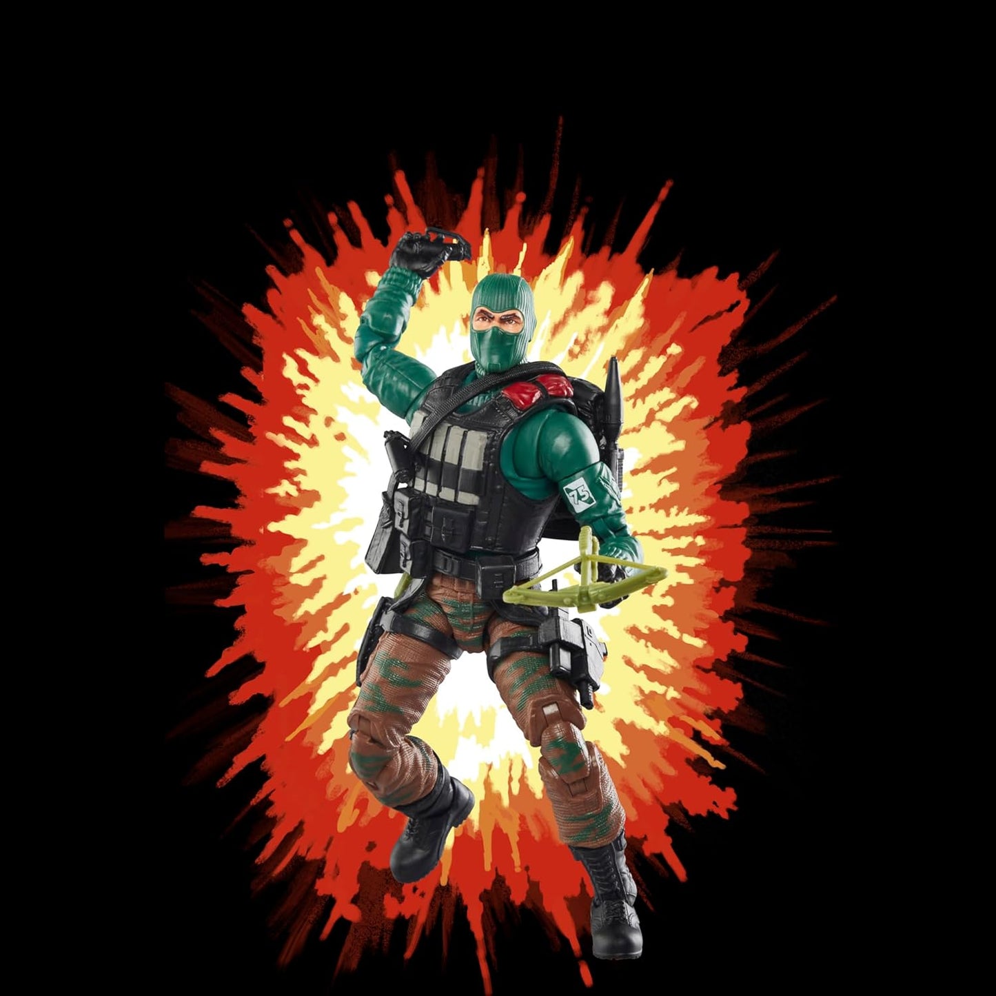 G.I. Joe Classified Series Retro Cardback Beach Head, Collectible 6-Inch Action Figure with 10 Accessories