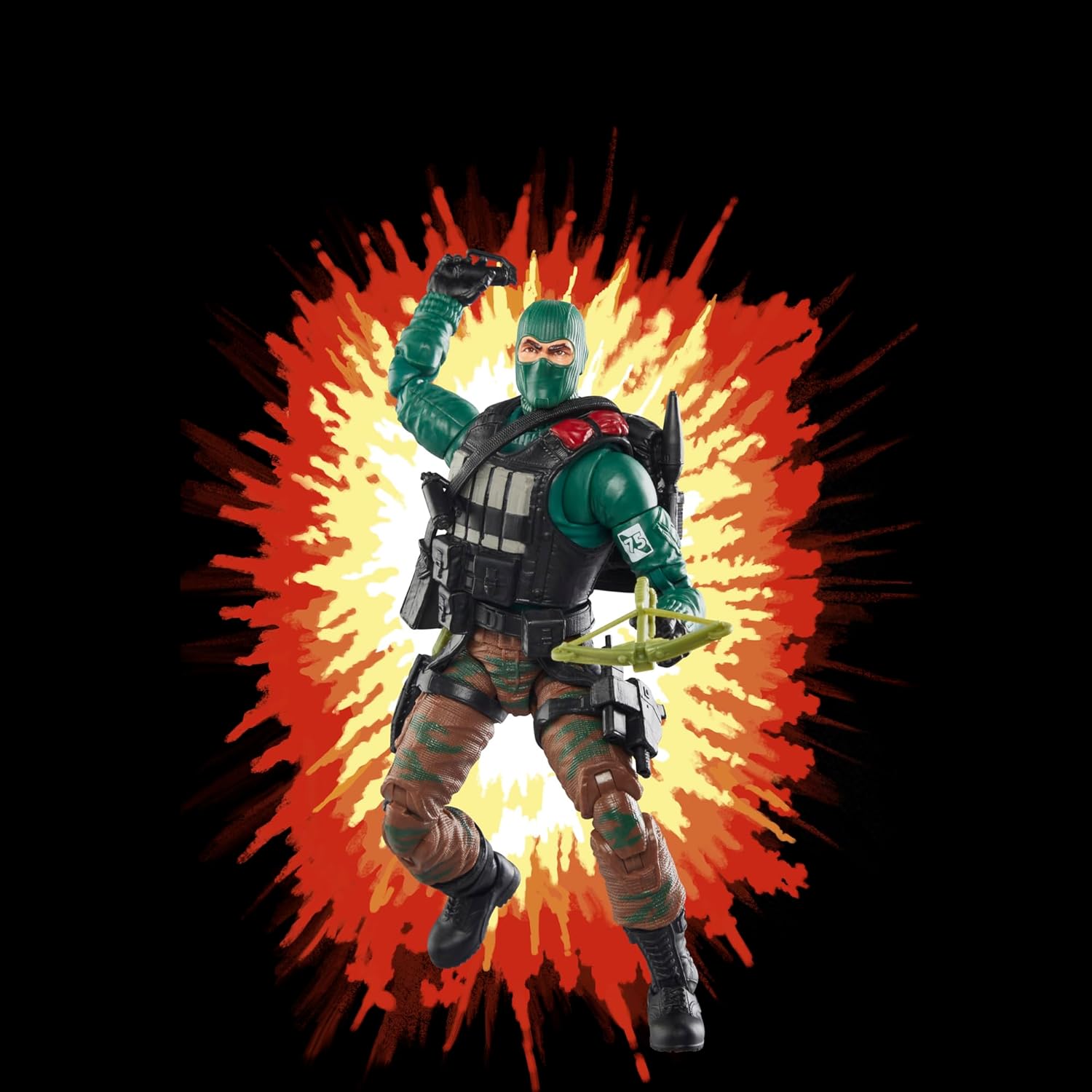 G.I. Joe Classified Series Retro Cardback Beach Head, Collectible 6-Inch Action Figure with 10 Accessories