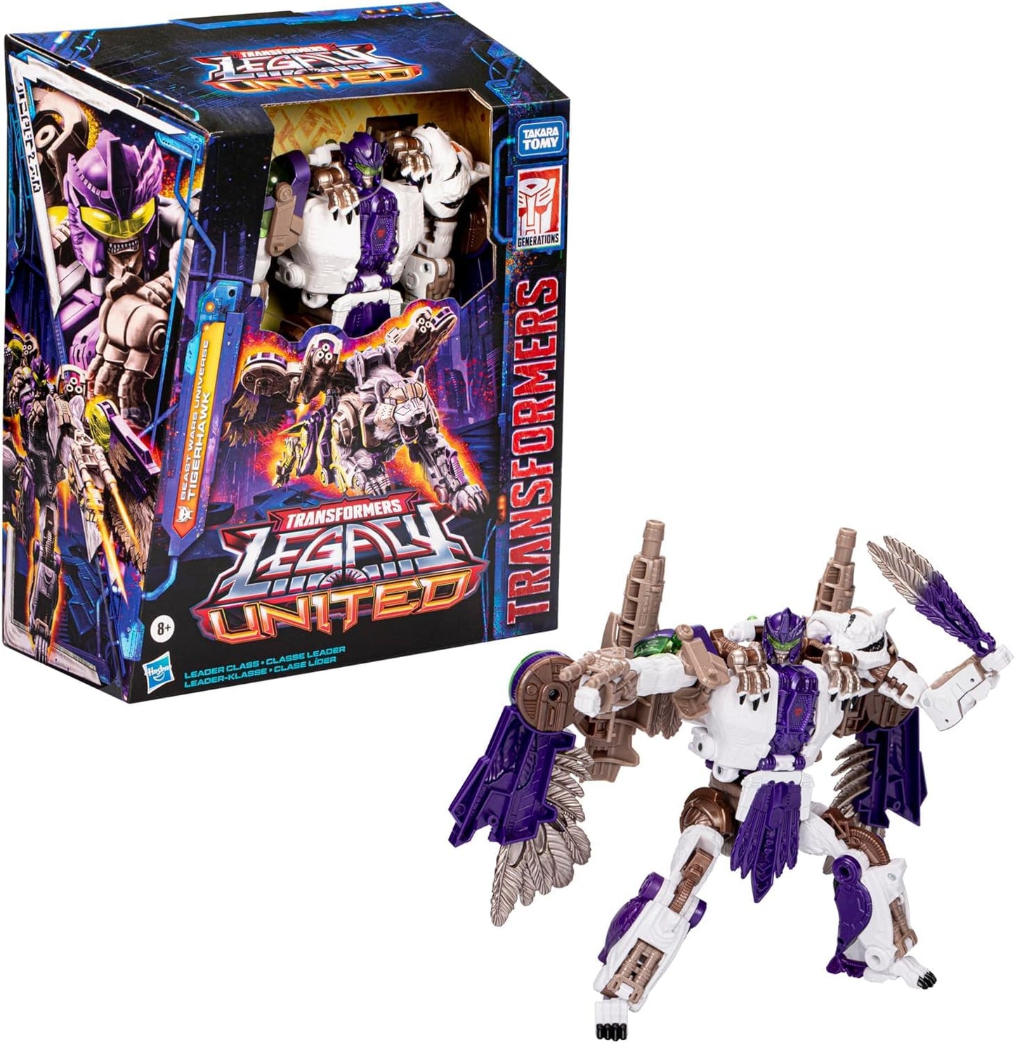 Transformers Generations Legacy United Leader Class figurine Beast Wars Universe Tigerhawk 19 cm Fashions for Home